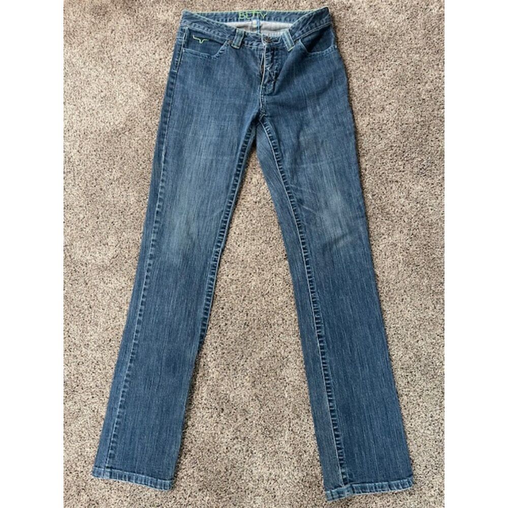Kimes Ranch Betty Jeans Women Size 8x36 Mid Rise Straight Bootcut Western USA